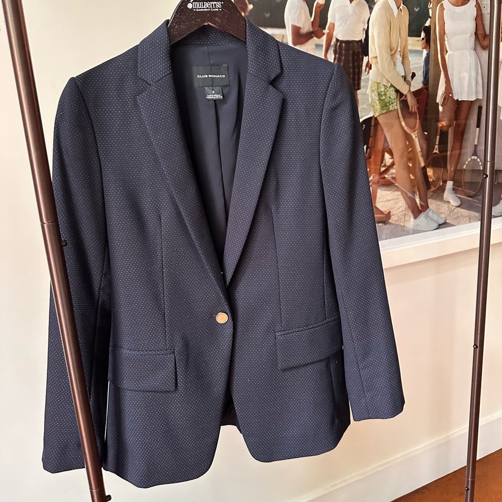 Club Monaco navy blazer 0